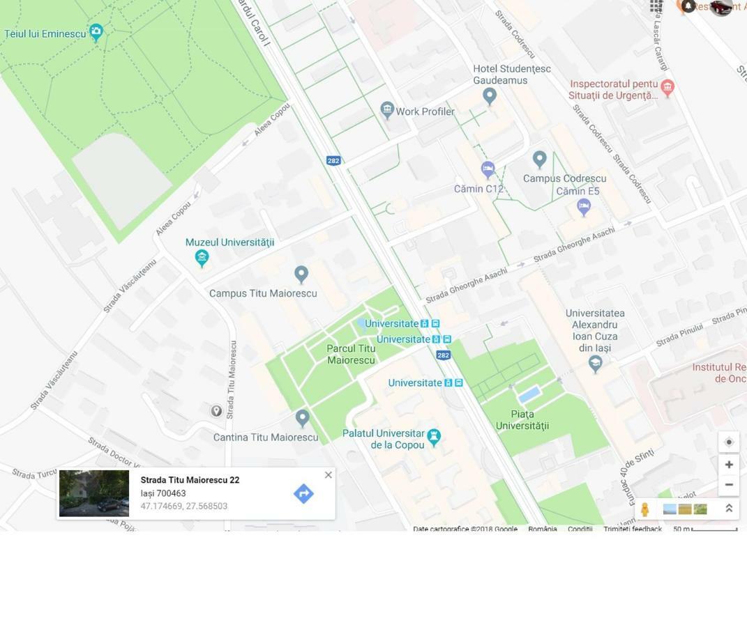 شقة ياش  في Apartament Copou المظهر الخارجي الصورة